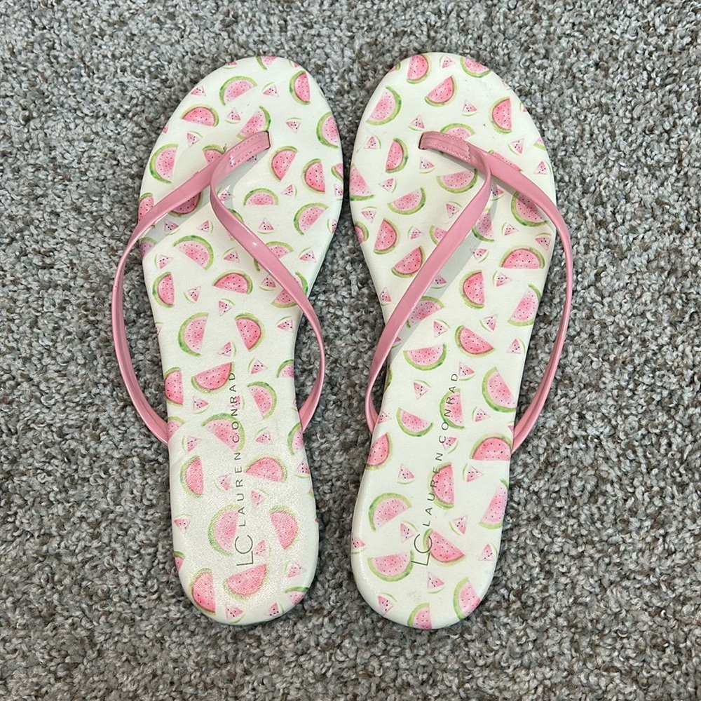 Watermelon Flip Flops